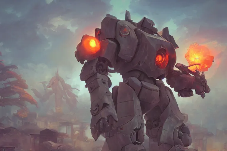 Prompt: photo cartoon illustration comic manga painting of a large military mech suit in a cemetery on the beach, fantasy environment, digital painting, volumetric lighting by feng zhu, 3 d alejandro alvarez, alena aenami artworks in 4 k beeple, by thomas kinkade, hearstone league of legends dofus overwatch