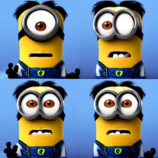 Image similar to minion with the face of kevin hart