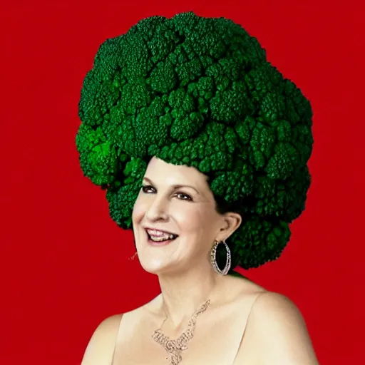 Image similar to barbara broccoli as a broccoli