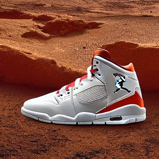 Image similar to most sold jordan ’ s on earth and in mars