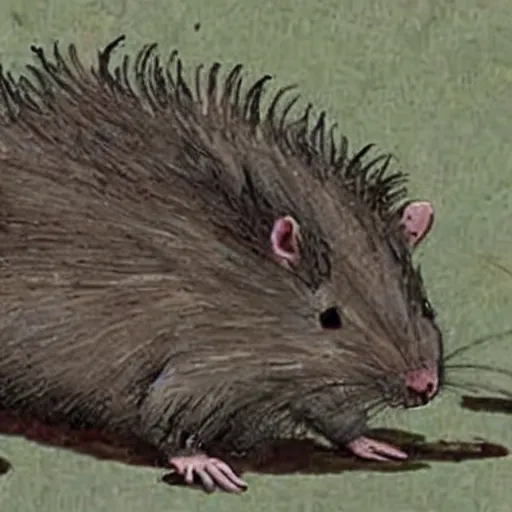 Image similar to largest rat king in the world