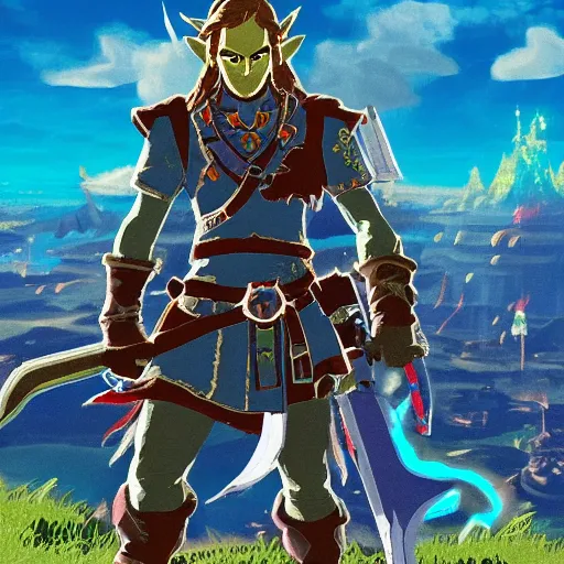 Image similar to Calamity Ganon in The Legend of Zelda Breath of the Wild, ultra, highly detailed, 4k quality photo,