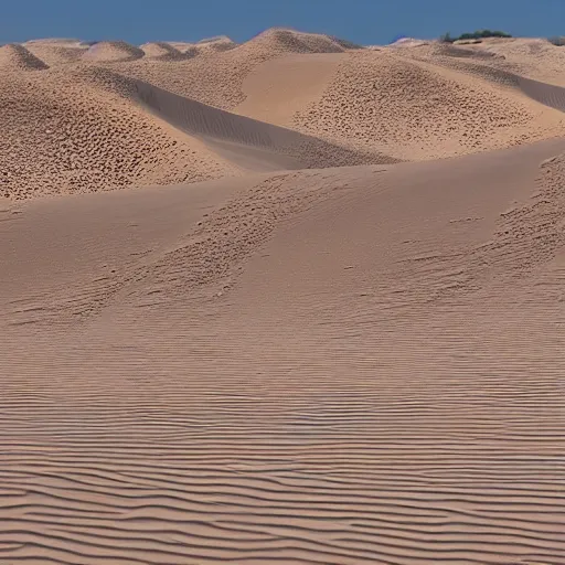 Image similar to sand dunes on an alien planet