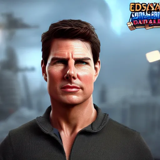 Image similar to ! dream tom cruise in clash royale, clash royale, concept art, octane render, unreal engine 5, highly detailed, high quality, 8 k, soft lighting, realistic face, path traced