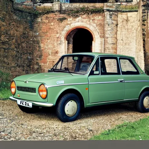 Prompt: vaz 2101 as Fiat 124