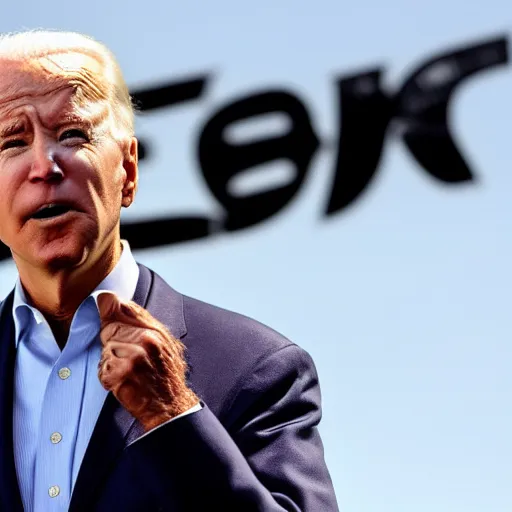 Image similar to Joe Biden looking like an old monkey