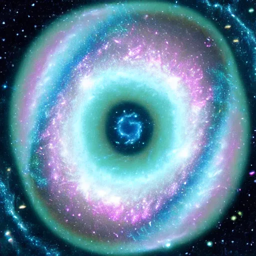 Image similar to torus made of galaxies