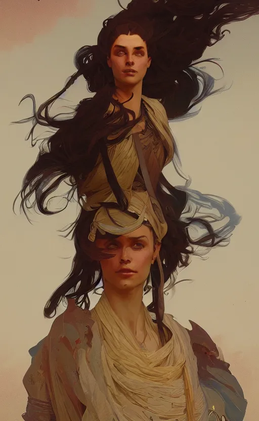 Image similar to a personification of the country jordan, highly detailed, digital painting, artstation, concept art, sharp focus, illustration, art by greg rutkowski and alphonse mucha