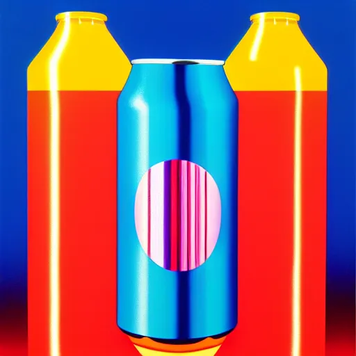 Image similar to soda can by shusei nagaoka, kaws, david rudnick, airbrush on canvas, pastell colours, cell shaded, 8 k