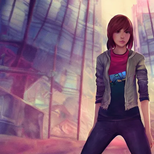 Prompt: League of Legends champion: Max Caulfield