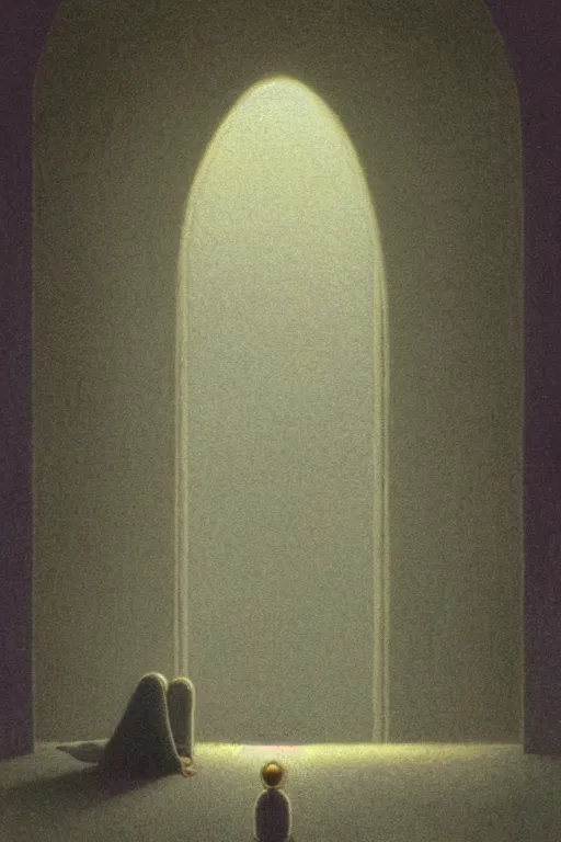 Image similar to Artwork by Quint Buchholz of the cinematic view of the Hall of Iron Agony, Infernal, Writings.