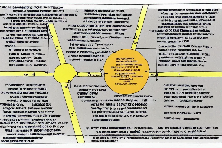 Image similar to a diagram by edward tufte warning how the world is going to end