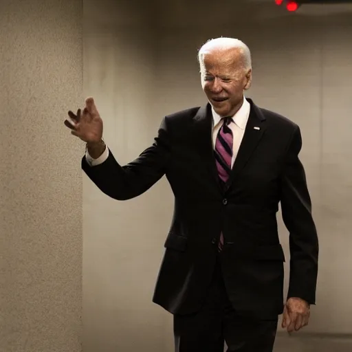 Prompt: Biden in SAW 3