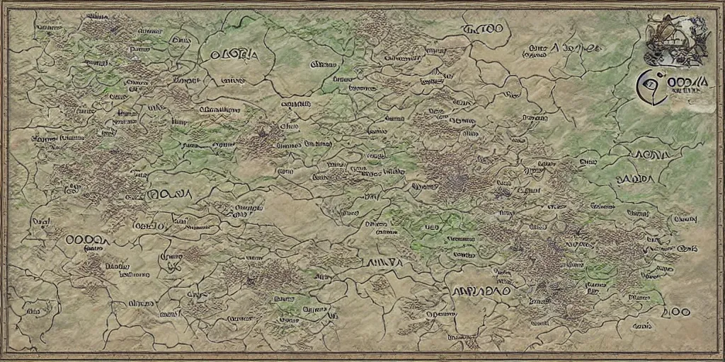 Image similar to DnD Map of Colorado.