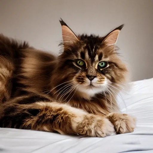 very cute huge giant large calico main coon taking up | Stable ...