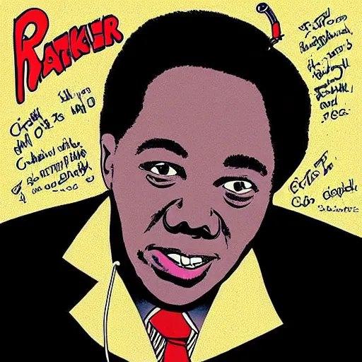 Image similar to “portrait of Charlie Parker, by Robert crumb, coloured, graphic”