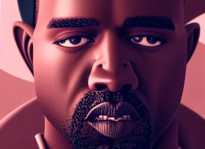 Image similar to a film still portrait of kanye west as nurse, finely detailed features, closeup of face, cinematic lighting, perfect art, night cyberpunk city, intricate, anime, gapmoe grimdark, artstation, trending on pixiv fanbox, painted by greg rutkowski makoto shinkai takashi takeuchi studio ghibli, akihiko yoshida, 4 k