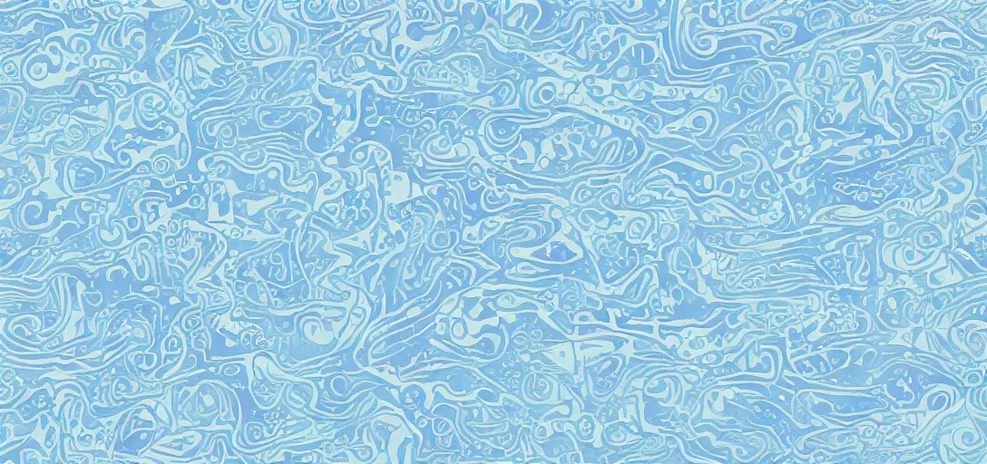 Image similar to pattern of water inspired by zelda wind waker