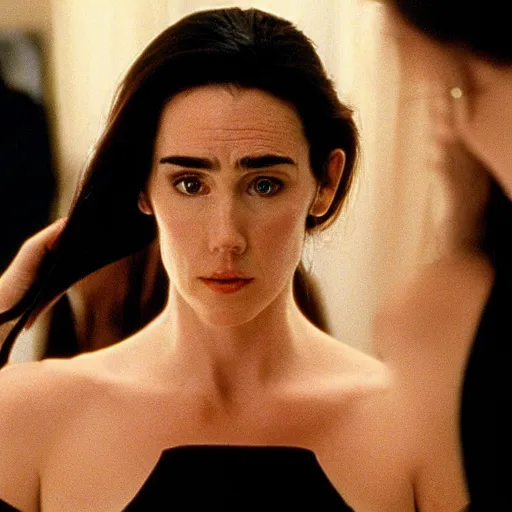 Image similar to Still of Jennifer Connelly removing her mask in Eyes Wide Shut (1999)