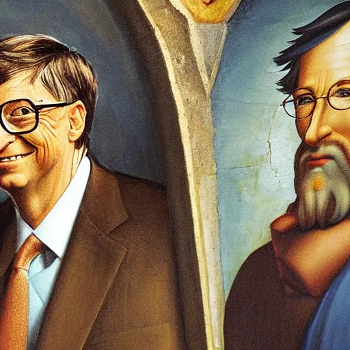 prompthunt: symmetry!! portrait of bill gates as satan, fantasy, medieval  wear, intricate, elegant, highly detailed, digital painting, artstation,  concept art, smooth, sharp focus, illustration, art by artgerm and greg  rutkowski and alphonse