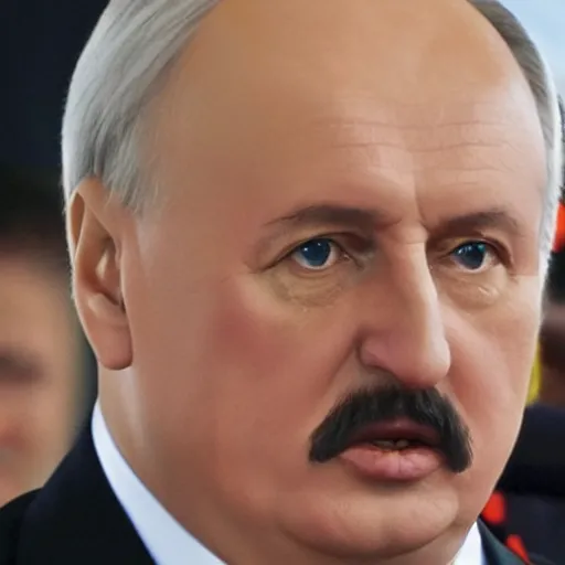 Image similar to president of belorussia, alexander lukashenko in sailor moon, anime, perfect faces, fine details