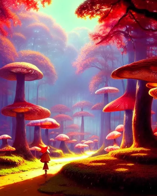 Anime Forest Scenery Wallpaper #Music #IndieArtist #Chicago