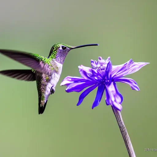 Prompt: a hummingbird and butterfly, beautiful detail, award winning photo