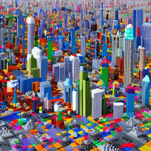 Lego city real sales life