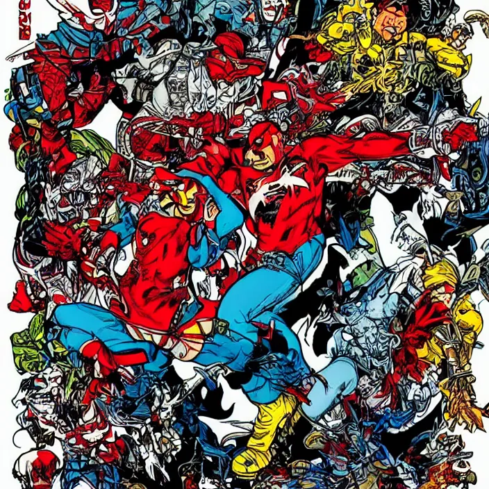 Prompt: art by todd mcfarlane