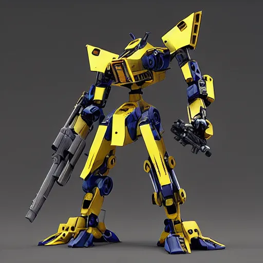 Image similar to sentient mecha m-16