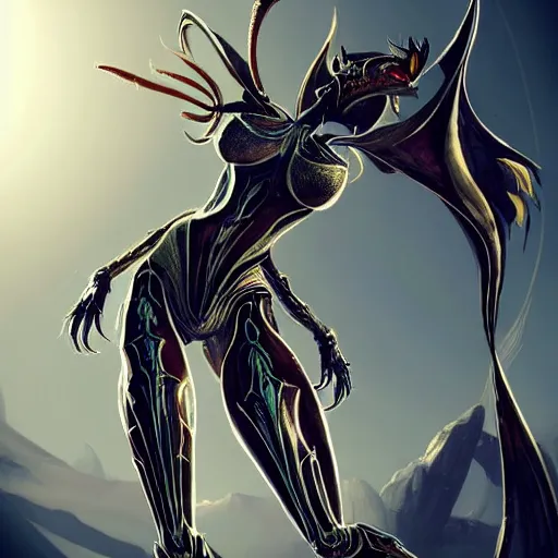 Image similar to highly detailed exquisite warframe fanart, looking up at a 500 foot tall giant elegant beautiful saryn prime female warframe, as an anthropomorphic robot female dragon, posing elegantly over your tiny form, looking down at you, proportionally accurate, anatomically correct, sharp claws, , detailed legs looming over you, two arms, two legs, camera close to the legs and feet, camera looking up, giantess shot, upward shot, ground view shot, leg and hip shot, front shot, epic cinematic shot, high quality, captura, realistic, professional digital art, high end digital art, furry art, giantess art, anthro art, DeviantArt, artstation, Furaffinity, 3D, 8k HD render, epic lighting