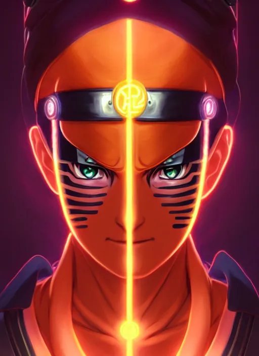 Prompt: symmetry!! naruto, naruto series, glowing lights!! intricate, elegant, highly detailed, digital painting, artstation, concept art, smooth, sharp focus, illustration, art by artgerm and greg rutkowski and alphonse mucha