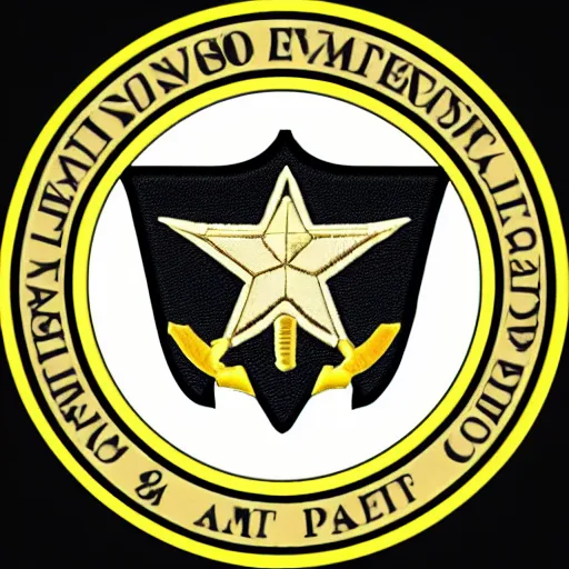 Prompt: army patch logo