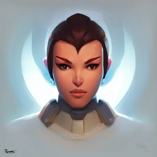 Image similar to face icon stylized minimalist starcraft, loftis, cory behance hd by jesper ejsing, by rhads, makoto shinkai and lois van baarle, ilya kuvshinov, rossdraws global illumination