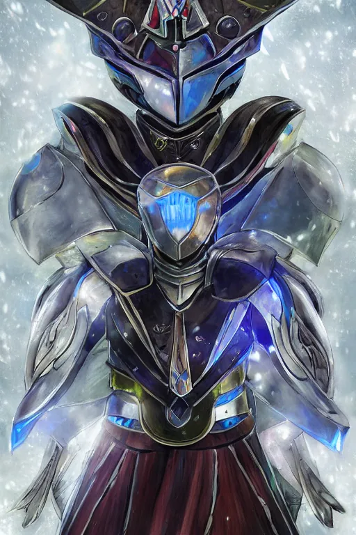 Image similar to helmet armor guardian destiny in witch queen illumination ray tracing hdr fanart arstation by sung choi robot ninja mask and eric pfeiffer and gabriel garza and casper konefal