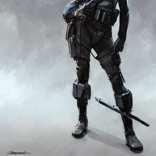 Prompt: gordon freeman as an attractive young smiling woman dressed as a metrocop, hd shot, digital portrait, beautiful, artstation, comic style, by artgerm, guy denning, jakub rozalski and charlie bowater