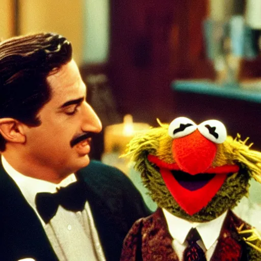 Prompt: Muppets in Godfather, 8k, cinematic, movie still