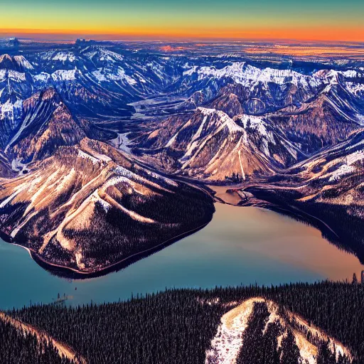 Image similar to a highly detailed photo of alberta wilderness at night, 4 k high - resolution photograph, ultra detail, hd photo