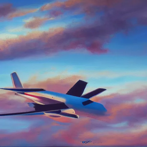 Prompt: oil painting of a plane drinking a coffee