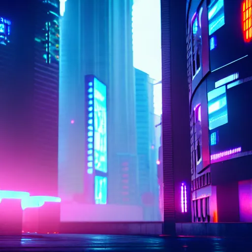 Image similar to cyberpunk city, octane render, volumetric light, realistic, hdr, cinematic