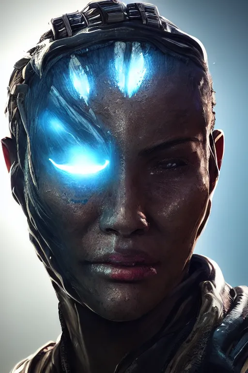 Image similar to ultra realistic facial portrait of wraith from apex legends, digital art, character portrait, highly detailed, trending on artstation, lens flare, atmosphere, hyper realistic, cinematic lightning, sharp focus, unreal engine 5, extreme details perfect face, pretty face, fine - face, illustration, 8 k, ultra texture, masterpiece