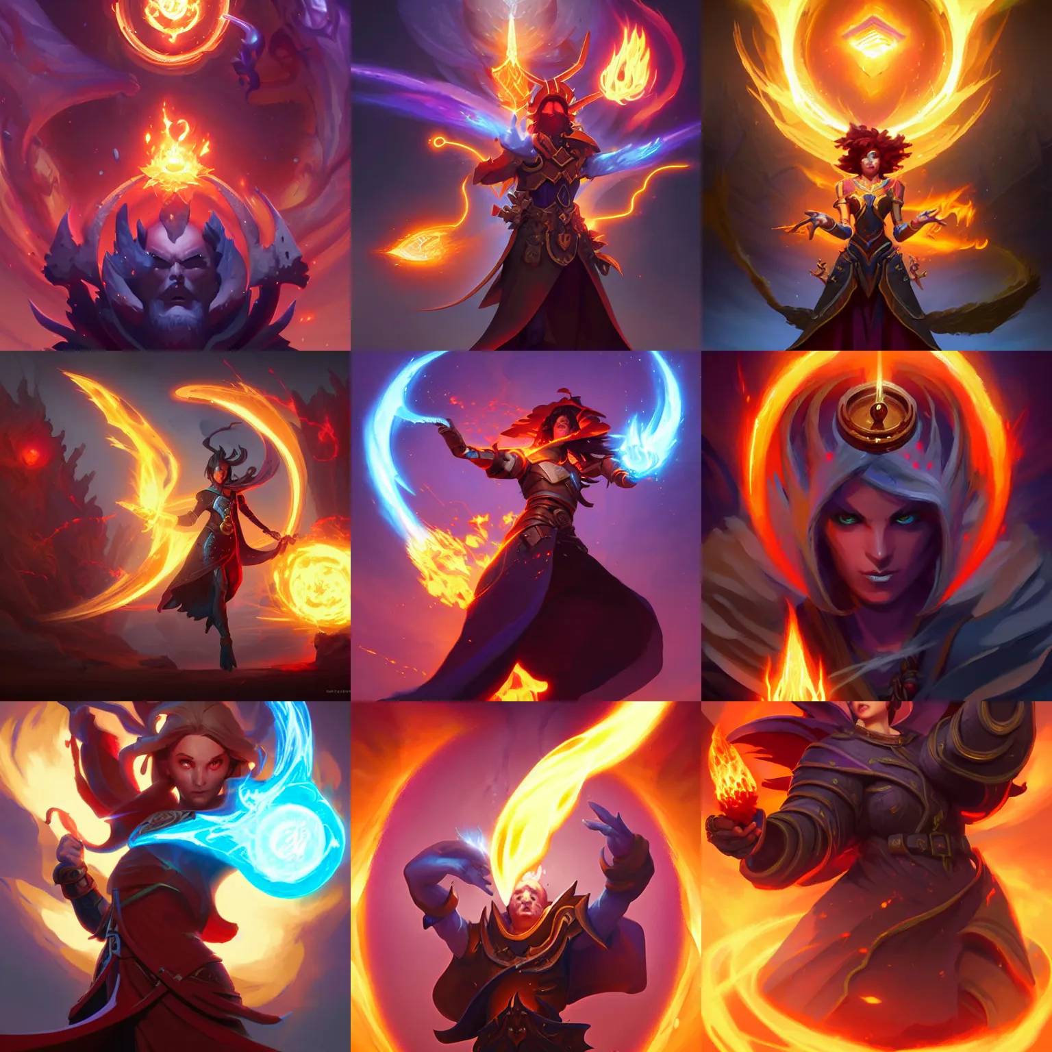 Prompt: holy flame blast spell, hearthstone, digital painting art, fantasy game spell symbol, by damon iannuzzelli and peter mohrbacher and ilya kuvshinov and greg rutkowski and esteban diaz