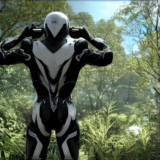 Image similar to the nanosuit from crysis in ultra realistic detail, lit like a apple iphone ad, ultra hd