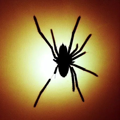 Image similar to spider in the sky, photorealistic, 3 5 mm,