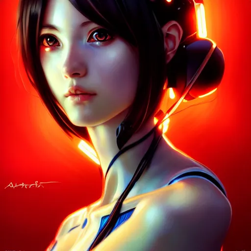 Image similar to beautiful trooper anime girl portrait, anime, cyberpunk, ultra detailed, elegant, intricate, dynamic lighting, hyperrealist, digital art, digital painting, artstation, wlop, sharp focus, illustration, art by artgerm and greg rutkowski and alphonse mucha, 8 k