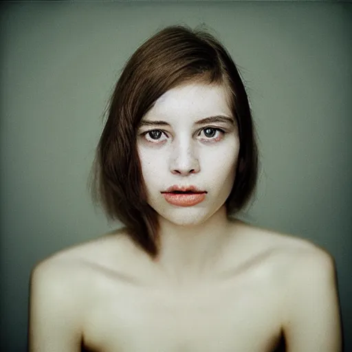 Prompt: “portrait photography of a young woman cursed with slow but ever-increasing beauty beauty and intelligence, by Martin Krystynek, f1.9, 35mm, Hasselblad”