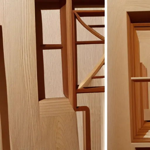 Image similar to complex japanese joinery