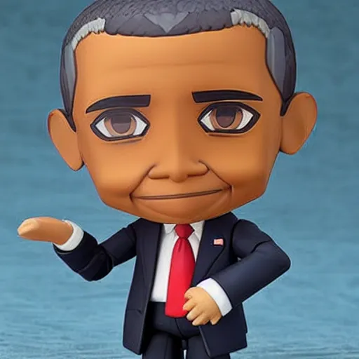 Image similar to Barack Obama nendoroid