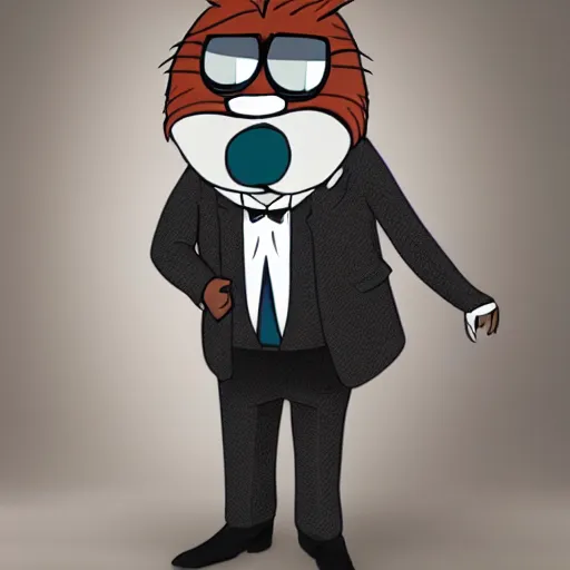 Prompt: benson from the regular show in real life