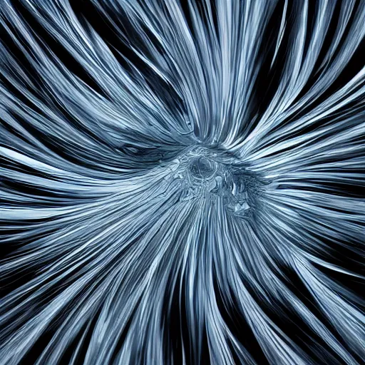 Prompt: freeform ferrofluids, beautiful dark chaos, swirling black, 4 k, award winning photo